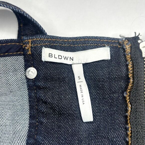 BLDWN Zoe Blue Denim Dress Womens Designer NWOT - Picture 9 of 10